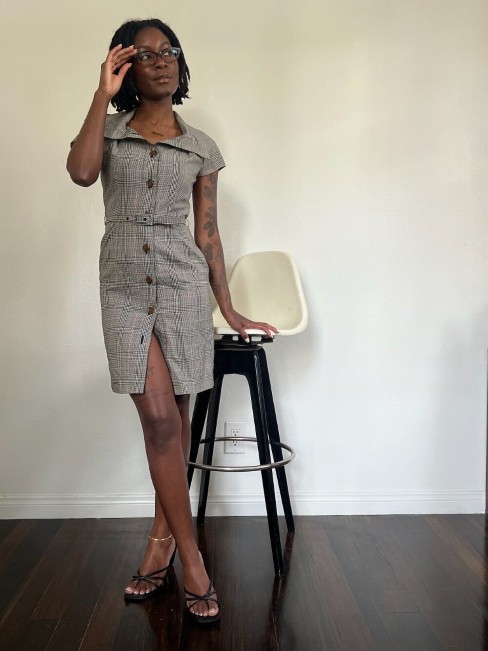 Vivienne Westwood Red Label button down pencil dress